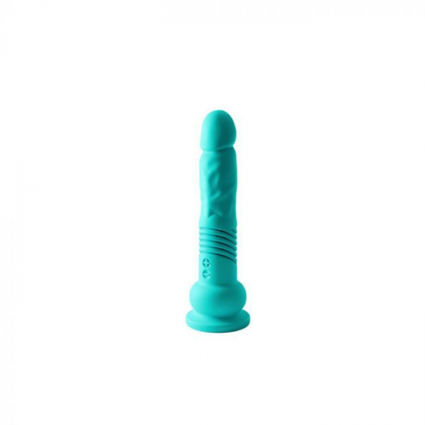 The Velvet Thruster Mini Teddy Powerful Thrusting Silicone Dildo