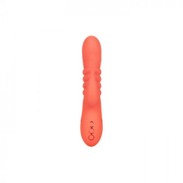 CalExotics California Dreaming Orange County Cutie Thrusting Rabbit Vibrator