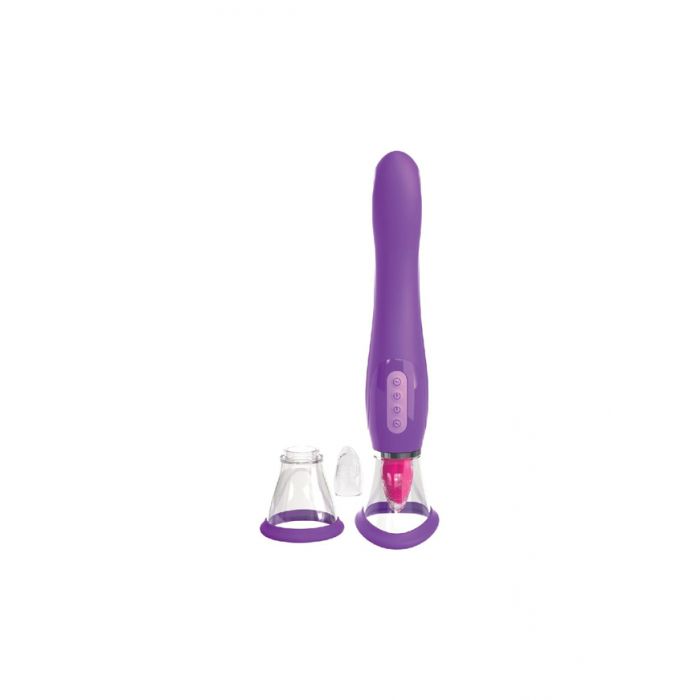 Fantasy Ultimate Pleasure Dual Oral Sex Simulator &amp; G-Spot Vibrator