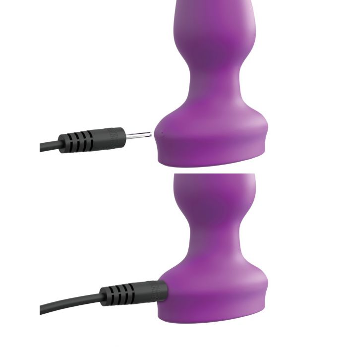 Threesome Wall Banger Remote Controlled Suction Cup Plug Vibrator