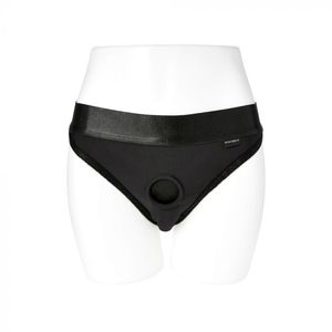 Sportsheets Em.Ex. Active Harness Wear Silhouette Crotchless Strap-On Harness Brief
