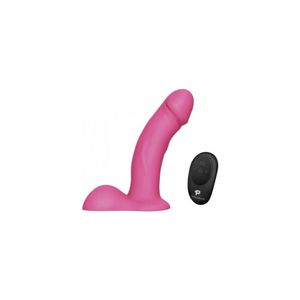 Pegasus 6.5" Rechargeable Remote Realistic Dildo With Harness