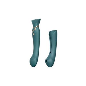 Zalo Queen Set G-spot PulseWave Vibrator with Suction Sleeve